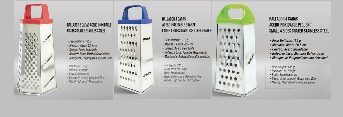 Ralladores Acero Inoxidable